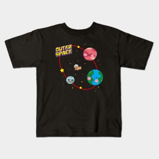 Outer Space | Cute Kids Kids T-Shirt